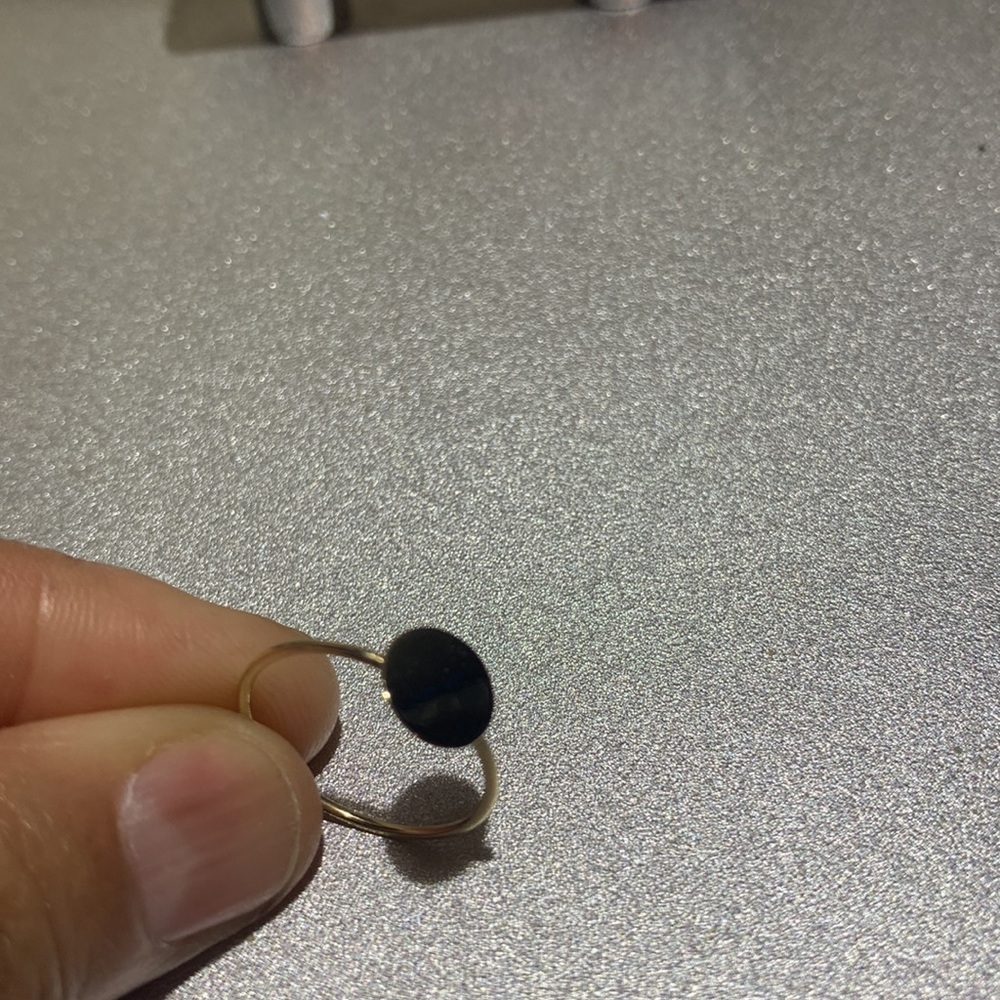 BONY LEVY 14K Yellow Gold Circle Ring - Picture 7 of 15